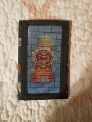 Super Mario Bros Action Vintage Wallet 1990 Nintendo Avon