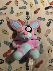 Funko FNAF Foxy Spring Colorway Purple Plush Figure FNAF 8” NWOT