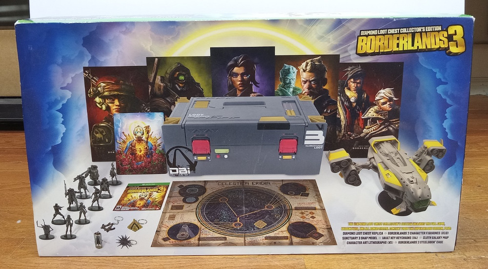 Borderlands 3: Diamond Loot Chest Collectors Edition (Xbox One) – Complete CIB!