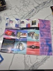 1991 Final Fantasy III SNES Poster Insert Moogle Squaresoft Nintendo Authentic