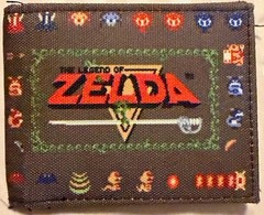 Nintendo The Legend of Zelda Bifold Wallet 2018 Black Fabric Gamer Wallet