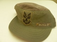 Halo 3 UNSC John-117 Olive Military Hat Microsoft Bungie Xbox