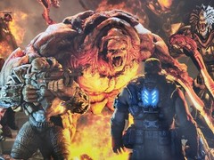 Gears of War 3 Xbox 360 Collectible Poster Comic Con 2011