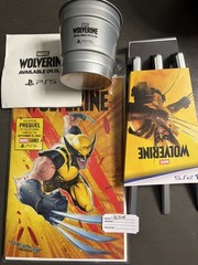 SDCC 2026 Marvel Wolverine PlayStation 5 Exclusive comic & claws Bundle In hand