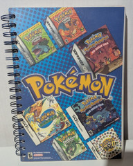 Pokemon Nintendo Game Boy Advanced DS Spiral Notebook 2006 Charizard Fire Red