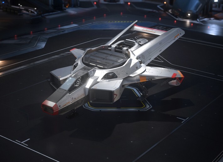 Star Citizen Paints – F7C Hornet Mk I – Ironheart Paint