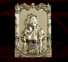 Castlevenia Alucard Maria Renard & Richter Belmont Metal Card Figurine Ingots