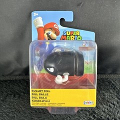 World of Nintendo Super Mario Bullet Bill 2.5″ Collectible Figure Jakks