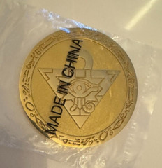Yu-Gi-Oh! 2004 Toys R Us Tournament Prize Golden Coin ~ Promo Item ~ RARE
