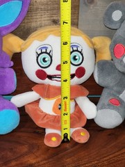 5 Night’s At Freddy’s Funko Plush Circus Baby, Lefty And Blacklight Foxy 2017