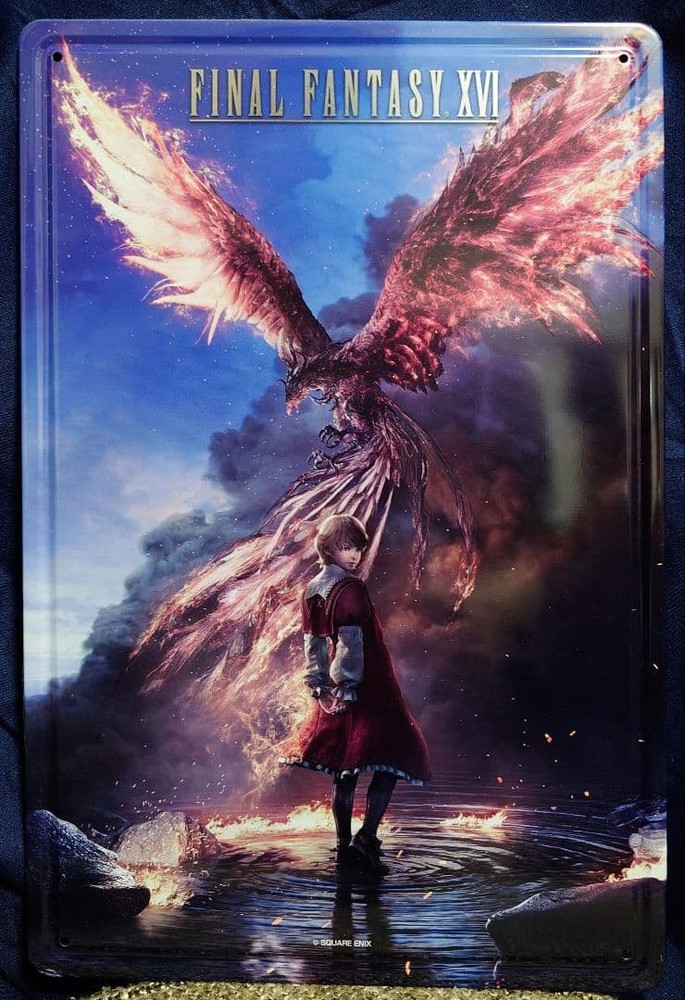 FINAL FANTASY XVI Metal Plate/Joshua & Phoenix