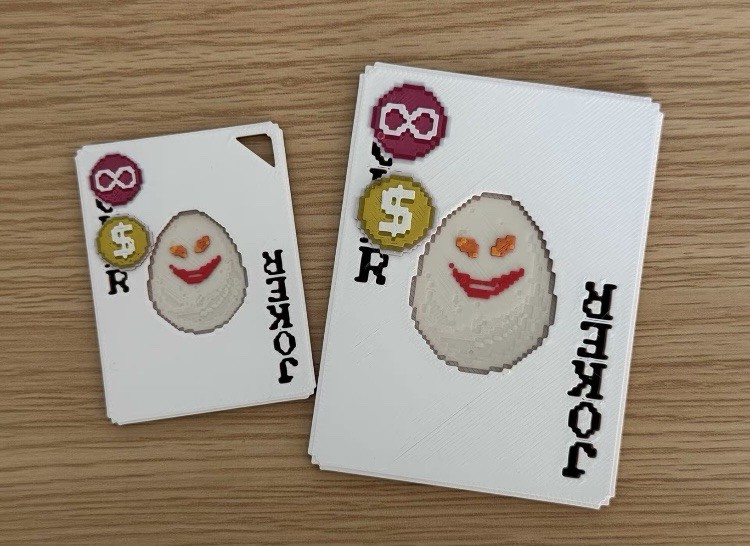 Eternal Rental Egg Card Limited Edition, 3D-embossed Printed, Fan Merch