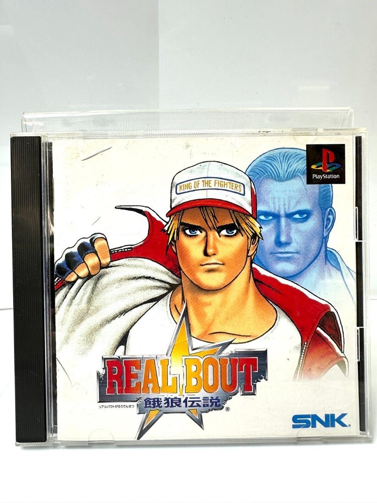 Real Bout Fatal Fury PS1 Japanese Best Version Complete Tested SNK 2D Fighter