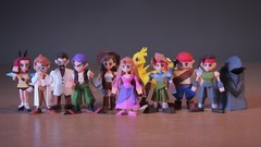 Final Fantasy 7 3D Printed Miniatures Set C (Extra Cast)