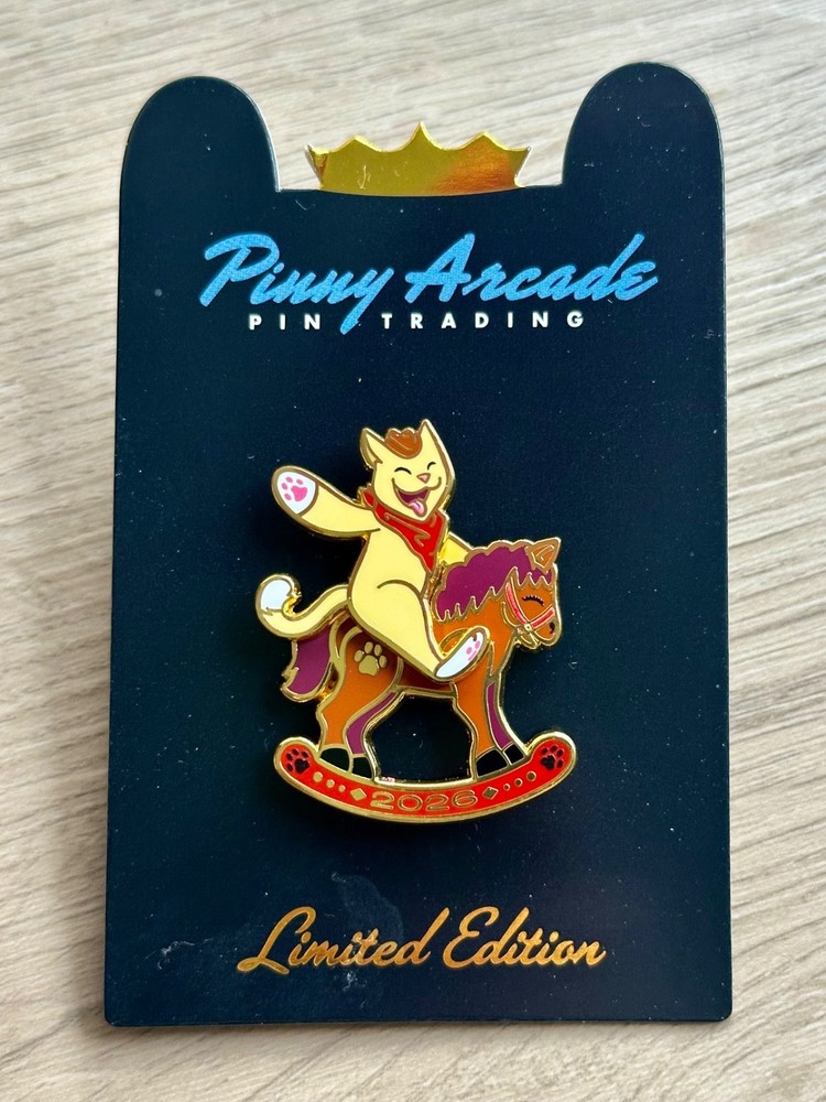 Pinny Arcade PAX Lunar New Year Eve 2026 Kemper Pin Year of the Horse Cowboy