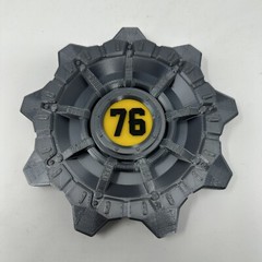 3D Printed Fallout Vault Tec Vault Door #76 fan sign for your Funko & Collection