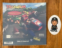 NEW VTG 2003 NINTENDO GAMECUBE MARIO KART DOUBLE DASH PROMO WINDOW DECAL STICKER