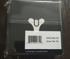 Destiny 2 BRAVE Title Pin Bungie Rewards Official Collectible