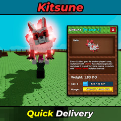 Kitsune | Random Age/KG/Mutation | Grow a Garden | Fast Delivery