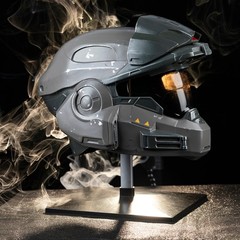 Xcoser Halo Reach Noble 6 Mark VB Helmet Cosplay Props Resin Replicas Wearable