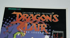 1989 DRAGON’S LAIR The Legend Nintendo Gameboy Vtg Toys ‘R’ Us VIDPRO CARD