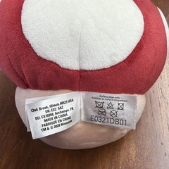 TOMY Club Mocchi-Mocchi- Super Mario Super Mushroom Plush Doll T12701 2021