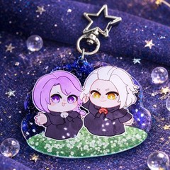[FFXIV] Acrylic Charm [Hythlodaeus and Hades] [Fanmade]