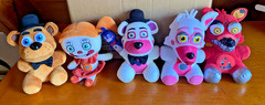 FUNKO Five Nights at Freddys Plush Lot Of 5