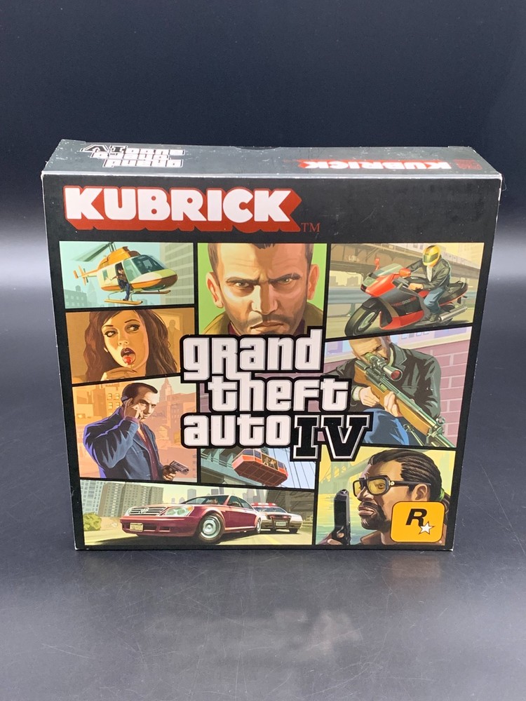 Grand Theft Auto IV GTA 4 Kubrick Figure Set New & Sealed