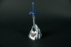 Master Sword in Stone Legend of Zelda Desk Display