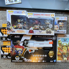 Overwatch collection Funko pops/collectibles