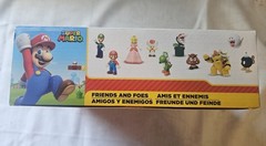 Jakks Super Mario Friends & Foes Boxed Figure Set Mario Luigi Peach Yoshi