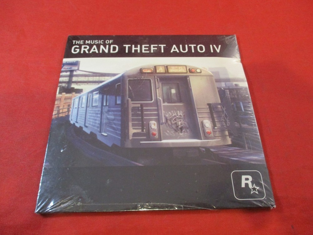 The Music of Grand Theft Auto IV Rockstar Games Promo Soundtrack Music CD *NEW*