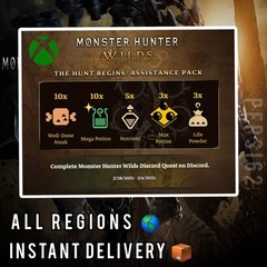 Monster Hunter Wilds – The Hunt Begins: Assistance Pack DLC XBOX 🎮 GLOBAL🌎