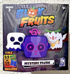 BLOX FRUITS SERIES 3 4″ MYSTERY PLUSH MYSTERY OR PREMIUM DLC CODE *NEW RELEASE*
