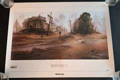 Fallout 4 North End St. Lithograph – Number 143/500