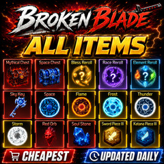 🔥ALL ITEMS | Updated – Yamato | NOT DUPED | Cheapest – Broken Blade | Roblox🔥