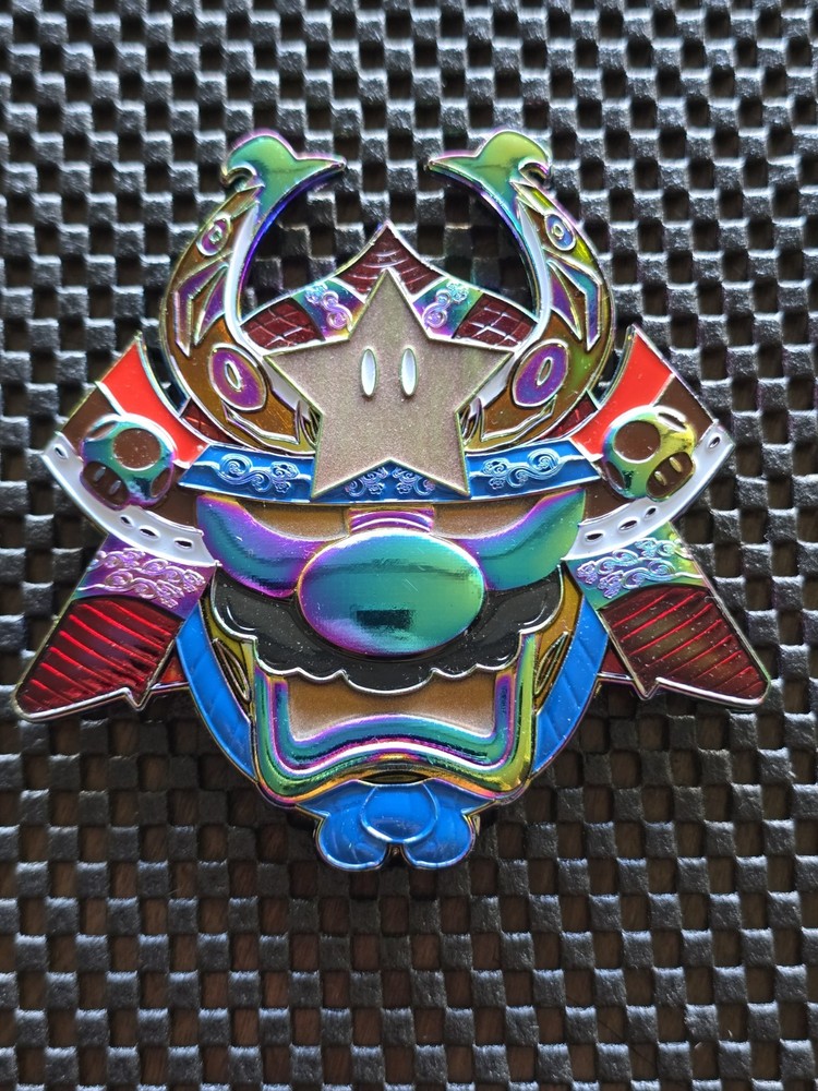 Super Mario Bowser Challenge Coin Super Ronin Chief USN Promo SNES GB SWITCH #2