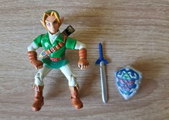 Legend of Zelda Ocarina of Time Link and Epona Joyride Studios Nintendo Figure