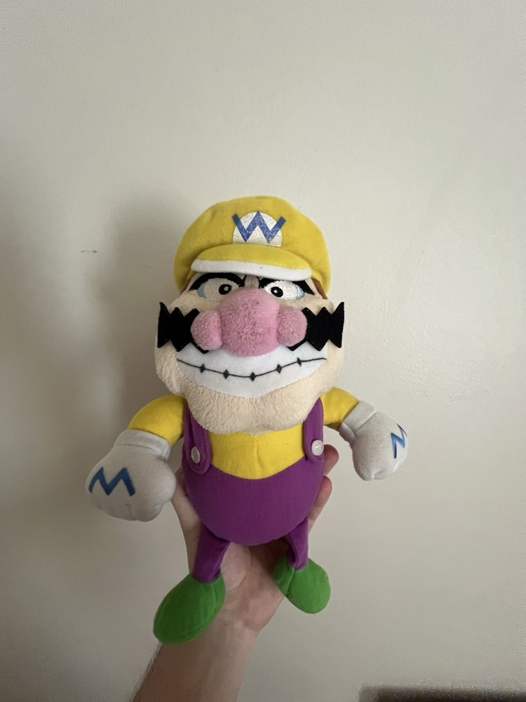 Wario Plush Mario Party 5 Nintendo Sanei Hudson 2003