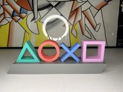 PlayStation Music Decorative Reactive LED Icons Light Game Room Modes Paladone