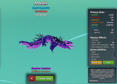 Zokzis Species | Creatures of Sonaria | Roblox