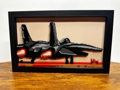 Top Gun NES Runway Launch 3D Wall Art Diorama Retro Gaming Display Collectible