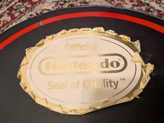 Nintendo NES World of Nintendo Display Sign Promotional Promo SNES Standee Mario
