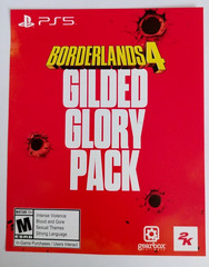 Borderlands 4 Four Gilded Glory Pack DLC Add-on for Playstation 5 PS5