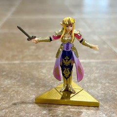 Zelda Musou Hyrule Warriors Stand Figure Set of 4 Japan Import Link Zelda Lana