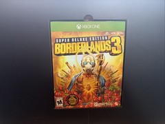 Borderlands 3 Super Deluxe Edition Sealed Game w/ Diamond Loot Chest Diorama XB1