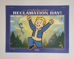 Fallout 76 Reclamation Day Lithograph