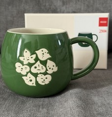 Nintendo NY Legend of Zelda Korok Mug Cup NWT Link Ocarina of Time