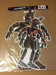 FIVE NIGHTS AT FREDDY’S CUTOUTS 3 CT 2017 SCOTT CAWTHON